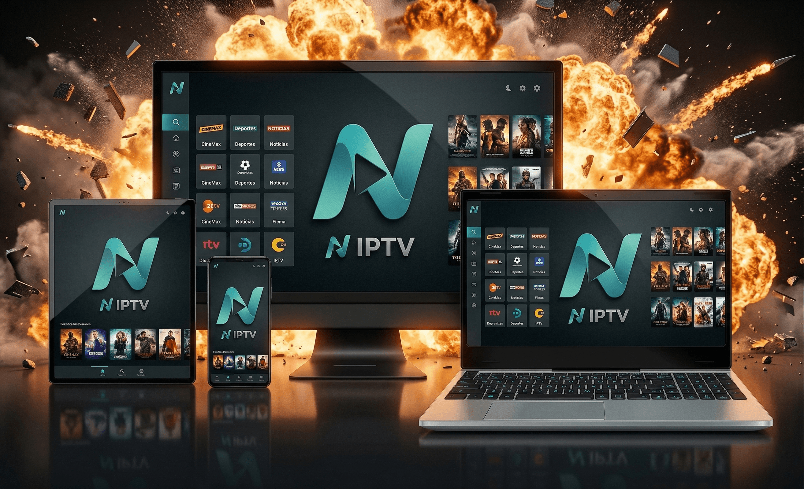 NEXYRA ejecutandose en multiples dispositivos